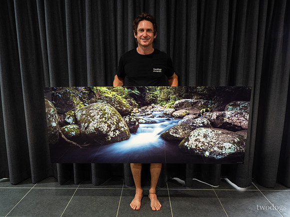 170 x 70cm Chromaluxe HD Metal Print